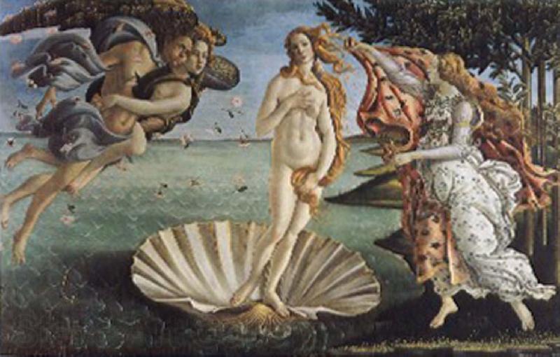 Sandro Botticelli The Birth of Venus Norge oil painting art